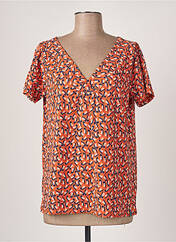 T-shirt orange TRANQUILLO pour femme seconde vue