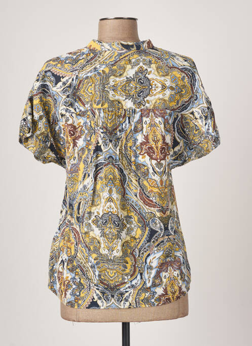 Top manches courtes manches courtes jaune BRANDTEX femme