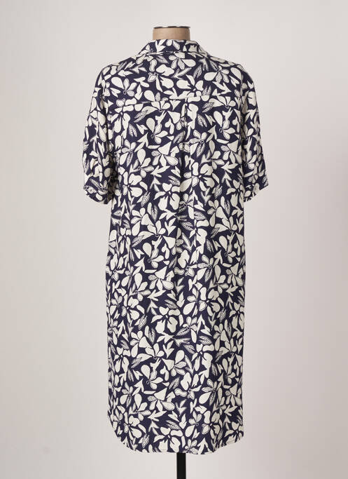 Robe mi-longue bleu BRANDTEX pour femme