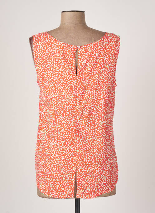 Top orange LILY & ME pour femme