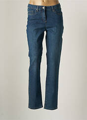 Jeans coupe droite bleu BRANDTEX pour femme seconde vue
