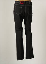 Jeans coupe droite noir BRANDTEX pour femme seconde vue