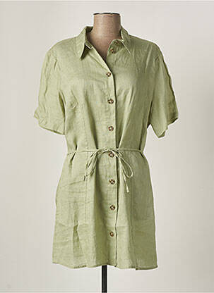 Robe courte vert YEST pour femme
