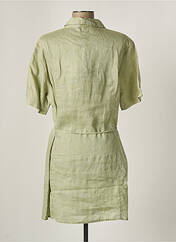 Robe courte vert YEST pour femme seconde vue