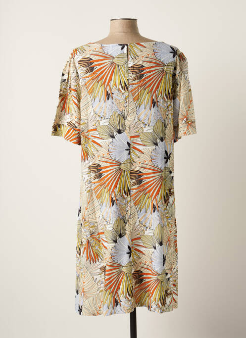 Robe mi-longue vert MASSANA femme