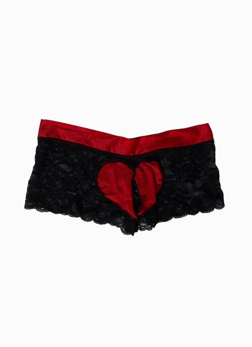 Shorty noir TRASPARENZE pour femme