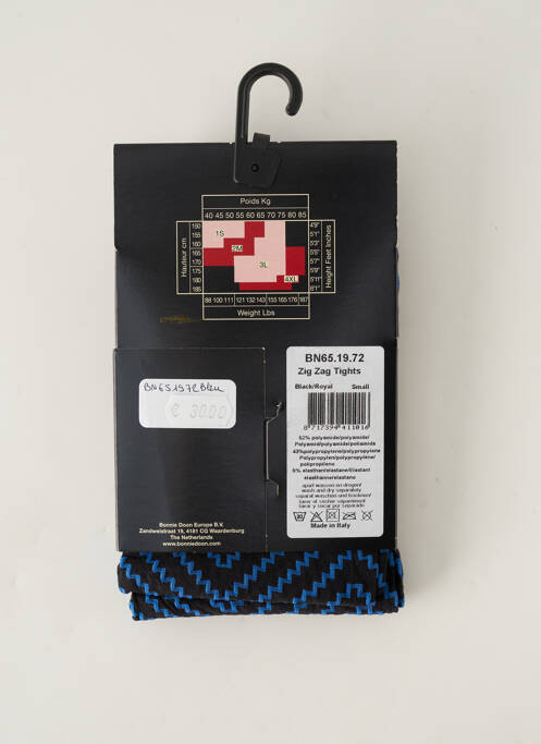 Collants bleu BONNIE DOON pour femme