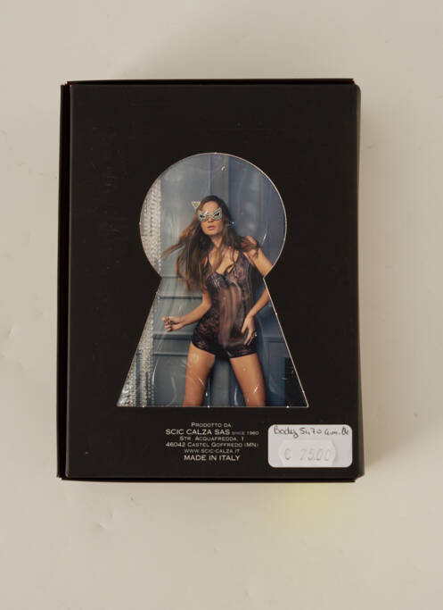 Ensemble lingerie noir FOLY pour femme