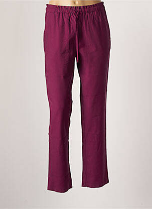Pantalon droit violet SURKANA pour femme