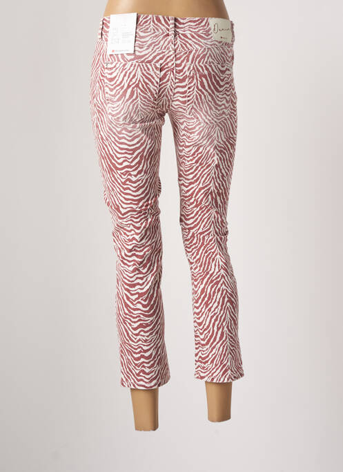 Pantacourt stretch taille normale rouge STREET ONE femme