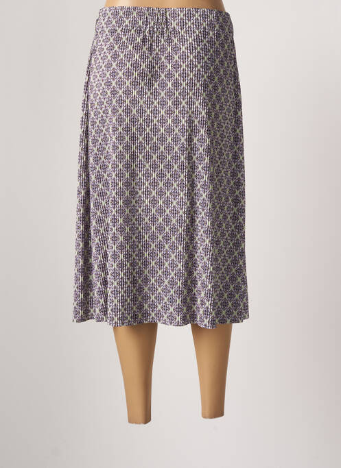 Jupe mi-longue violet STREET ONE pour femme