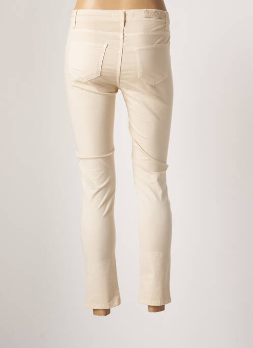 Pantalon slim beige FRED SABATIER femme