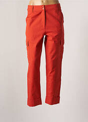 Pantalon chino orange MD'M pour femme seconde vue