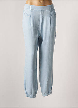 Pantalon droit bleu TIFFOSI pour femme