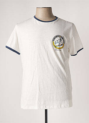 T-shirt blanc YES.ZEE pour homme