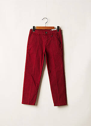 Pantalon slim rouge MAYORAL pour fille