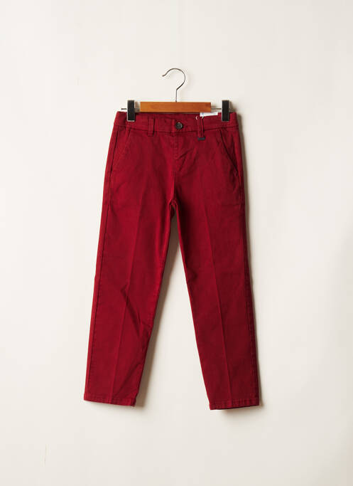 Pantalon slim rouge MAYORAL pour fille