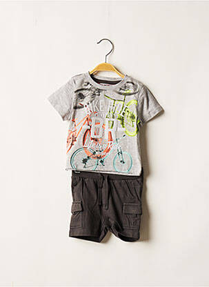 Ensemble gris BOBOLI pour garçon