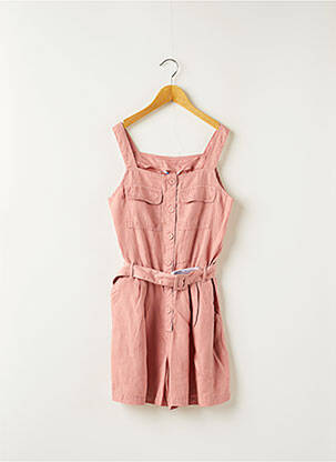 Combishort coupe cintrée fines bretelles rose MAYORAL fille