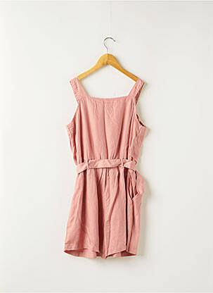 Combishort coupe cintrée fines bretelles rose MAYORAL fille