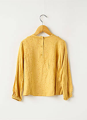Top imprimé fantaisie manches longues jaune LOSAN fille