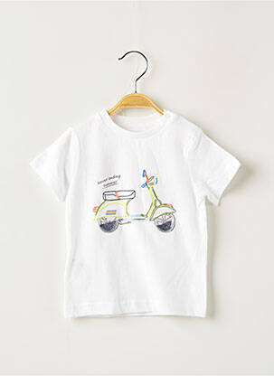 T-shirt blanc MAYORAL pour garçon