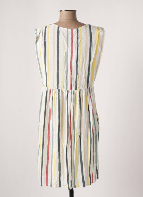 Robe mi-longue blanc ESPRIT DE LA MER pour femme