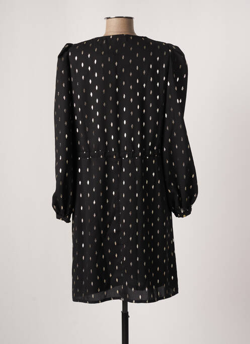 Robe mi-longue noir C'EST B pour femme