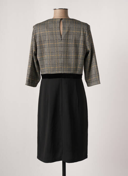 Robe mi-longue noir DIANE LAURY femme