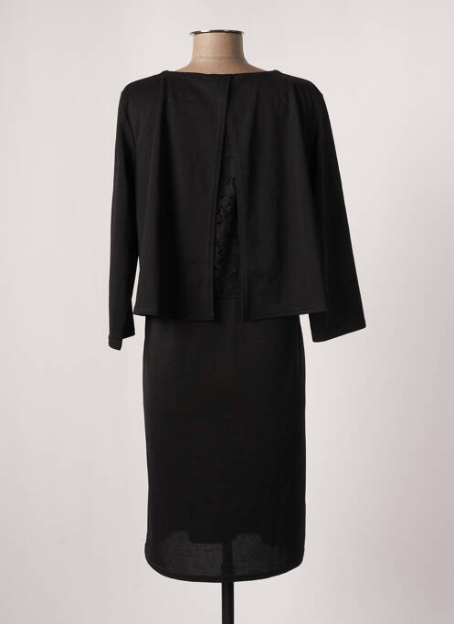 Robe mi-longue noir DIANE LAURY pour femme