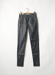 Pantalon slim broderie rivets taille normale gris ESPRIT femme