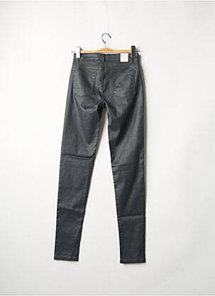Pantalon slim tissage enduit taille normale gris ESPRIT femme
