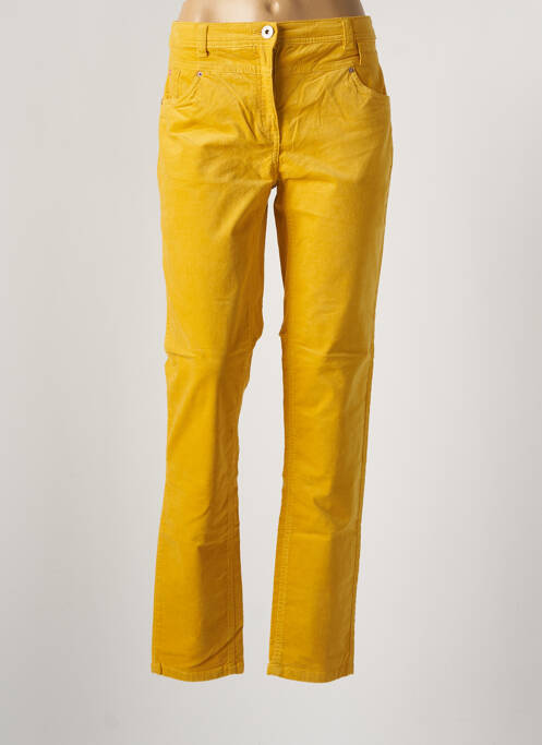 Pantalon slim jaune CECIL pour femme