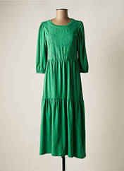 Robe longue vert JENSEN pour femme seconde vue