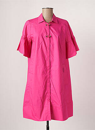 Robe courte rose POUPEE CHIC pour femme