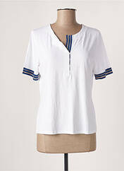 T-shirt blanc MARIA BELLENTANI pour femme seconde vue