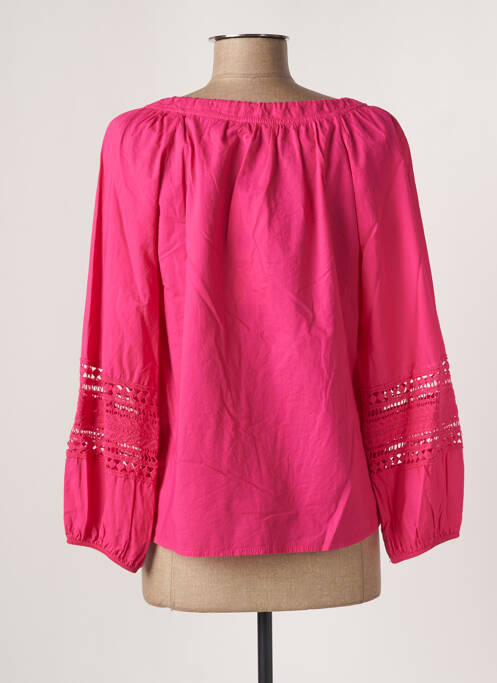 Blouse rose SIGNE NATURE pour femme