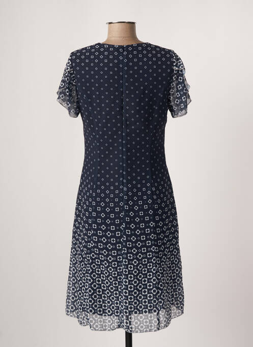 Robe mi-longue bleu FRANCE RIVOIRE pour femme