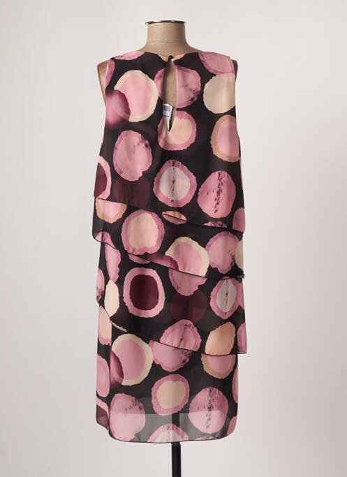 Robe mi-longue rose JAZZ pour femme