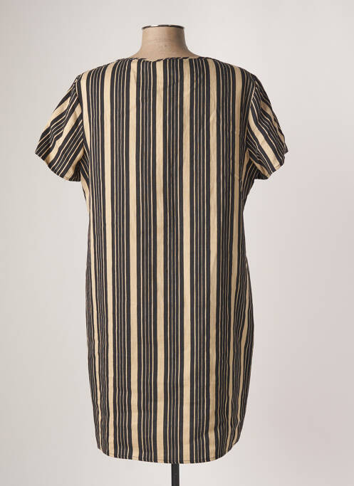 Robe courte noir SIGNE NATURE pour femme