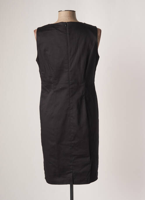 Robe mi-longue noir PAUSE CAFE pour femme