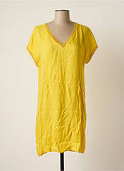Robe courte jaune IKKS pour femme seconde vue