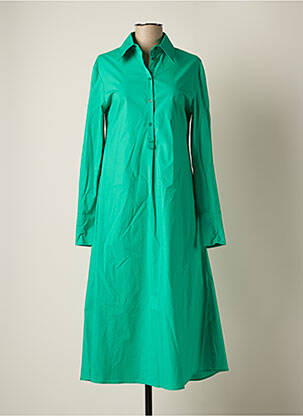 Robe mi-longue vert IMPERIAL pour femme