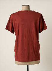 T-shirt marron ONE STEP pour femme seconde vue