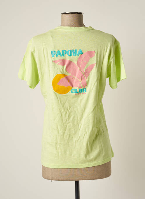 Polo vert BANANA MOON pour femme