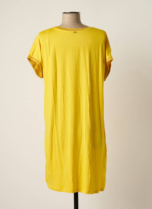 Robe courte jaune IKKS femme