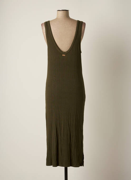 Robe longue vert BANANA MOON pour femme