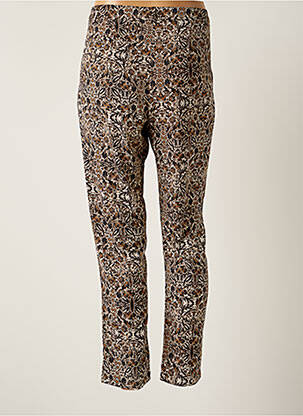 Pantalon slim taille normale taille normale beige IKKS femme