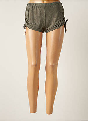 Short taille normale taille normale vert BANANA MOON femme