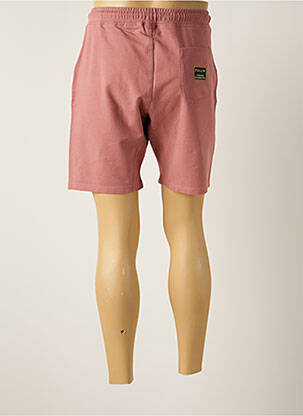 Bermuda taille élastique taille normale rose PULL IN homme